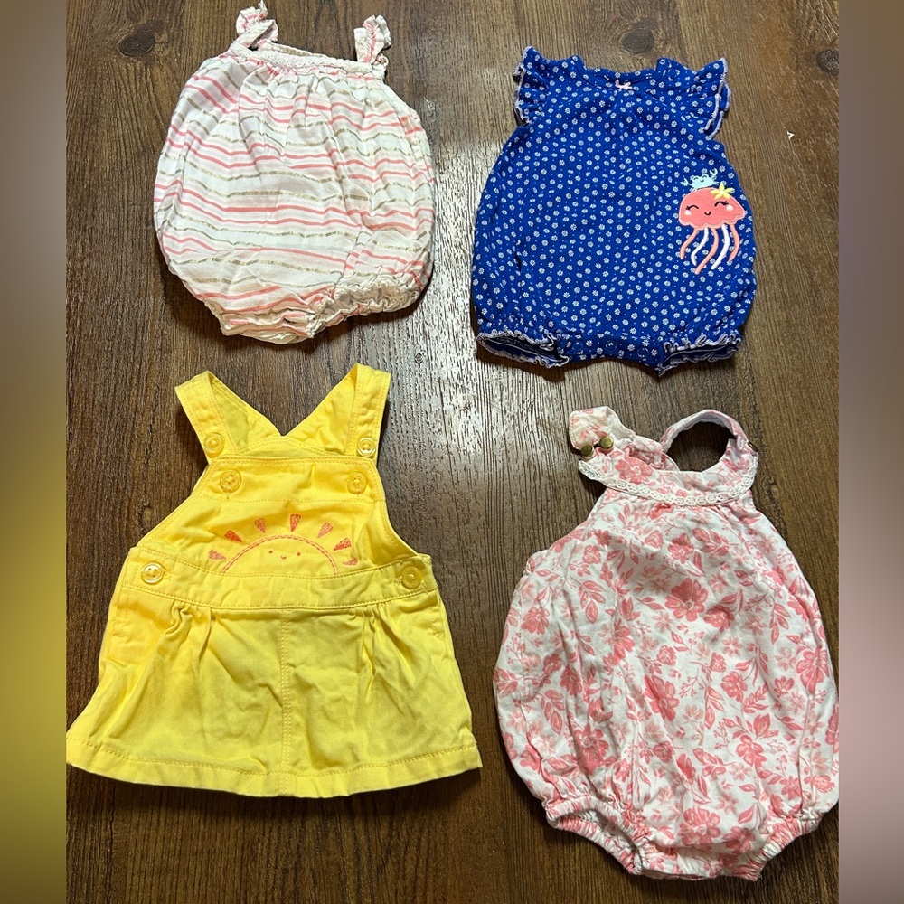 Four Rompers - Picture 1 of 7